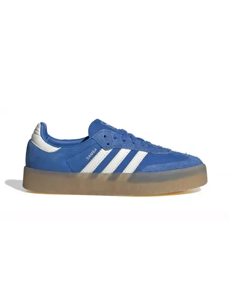 Adidas Originals sneakersy zamszowe Sambae W niebieski białe