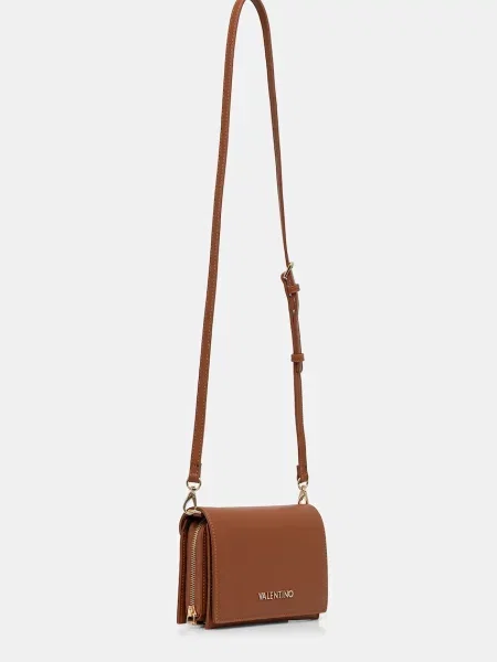 Geanta crossbody Valentino din piele maro