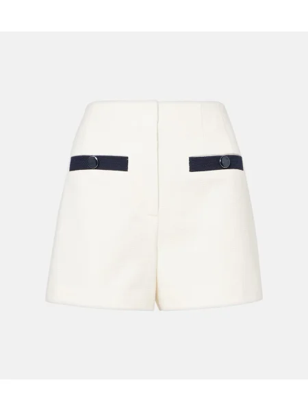 Pantaloni scurți Veronica Beard alb