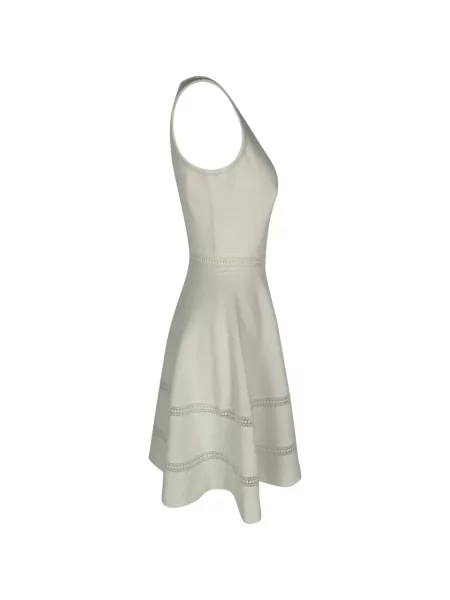 Rochie mini Sandro din dantelă alb
