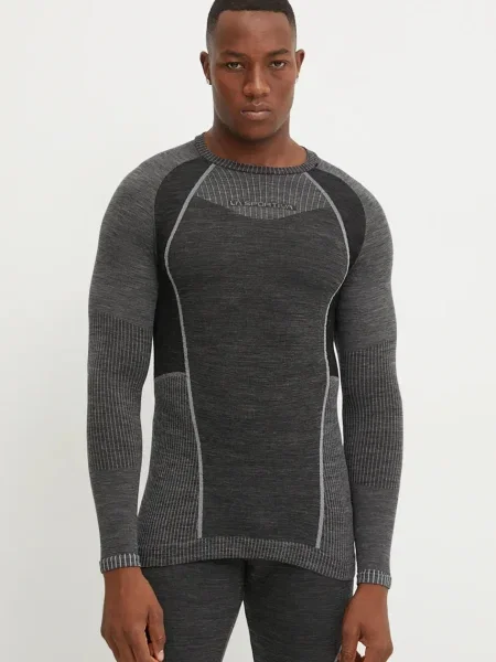 La Sportiva longsleeve funkcyjny Tech szara