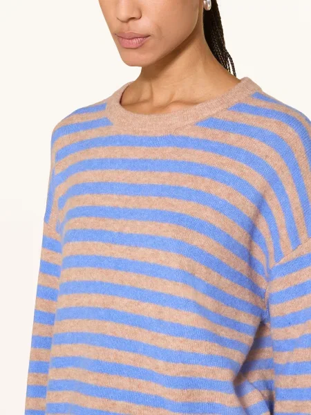 Oui Svetr velbloudí / tmavě modrá