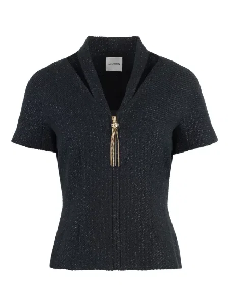 Top St. John scurt negru