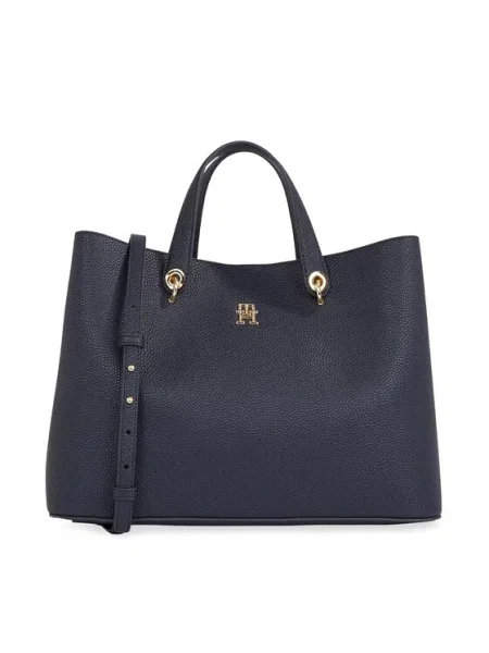 TOMMY HILFIGER Shopper tmavomodrá modrá