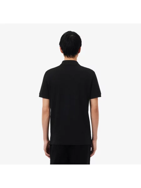 Lacoste Koszulka Polo Slim Fit Z Piki czarna