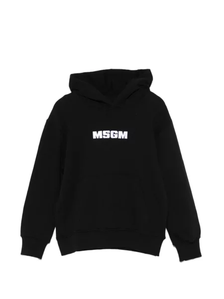Bluza z kapturem dziecięca Msgm czarna