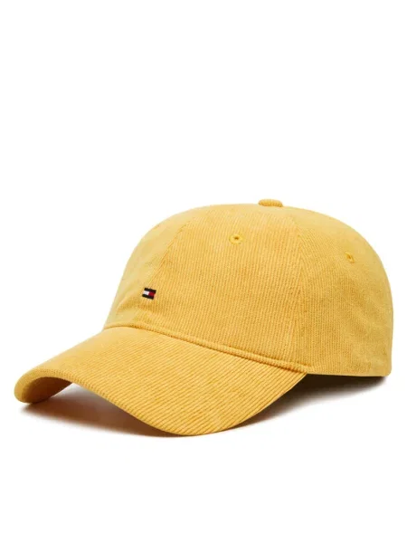 Kapa s šiltom Tommy Hilfiger Th Flag rumena