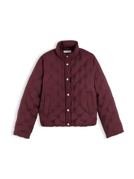 Tommy Hilfiger Geacă din puf Vișiniu roșu