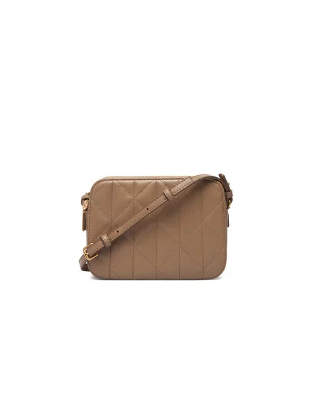Calvin Klein crossbody torbica iz umetnega usnja bež