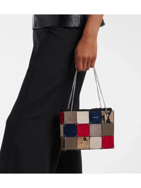 Usnjena shopper torbica Khaite