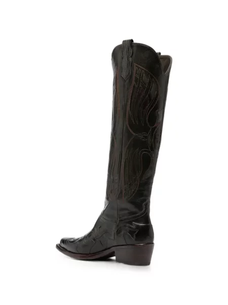 Botine Eraldo din piele maro