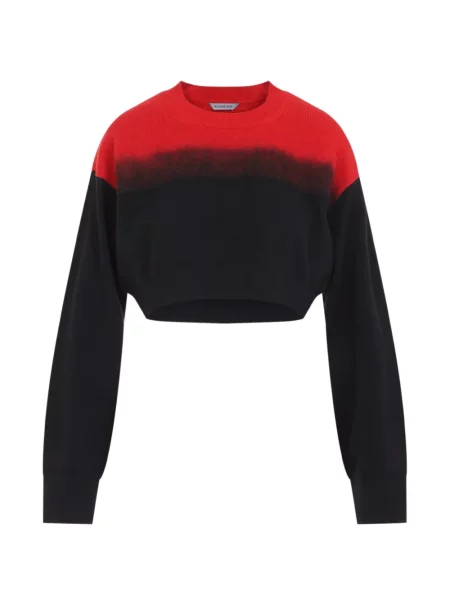 Decupat pulover Balenciaga negru
