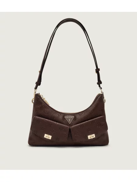 Geanta hobo Guess maro