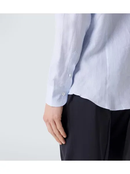 Cămașă Thom Sweeney de in albastru