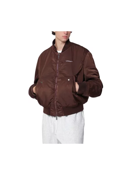 Kurtka bomber Off-white biały