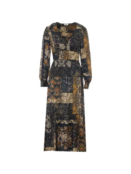 Rochie Liu Jo cu imagine cu model paisley albastru