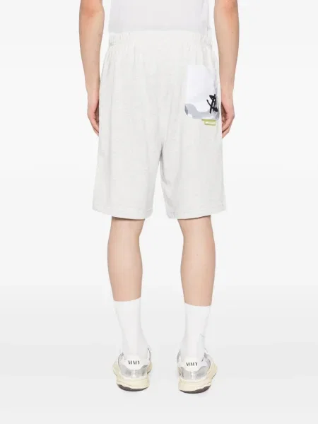 Шорти Aape By *a Bathing Ape® бродирани сиво