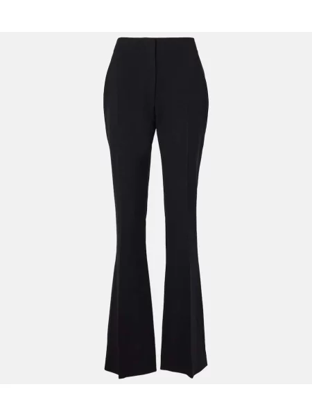 Spodnie Tove dzwony czarne