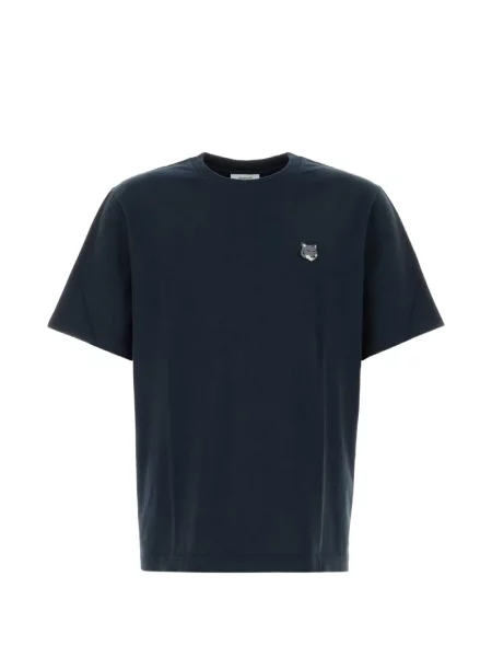 Tričko Maison Kitsuné modré