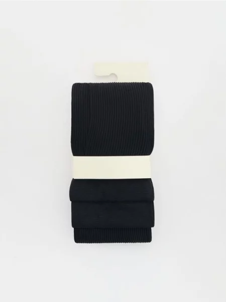 Reserved Rajstopy 3 pack czarny