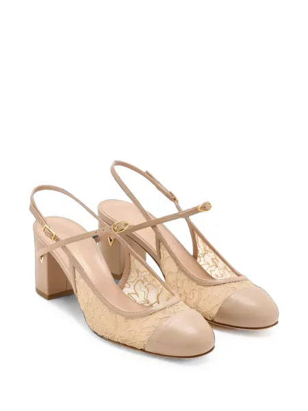Pantofi cu toc Jennifer Chamandi din piele