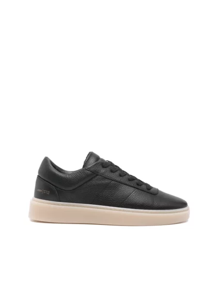 Sneakersy Low Brand skórzane czarne