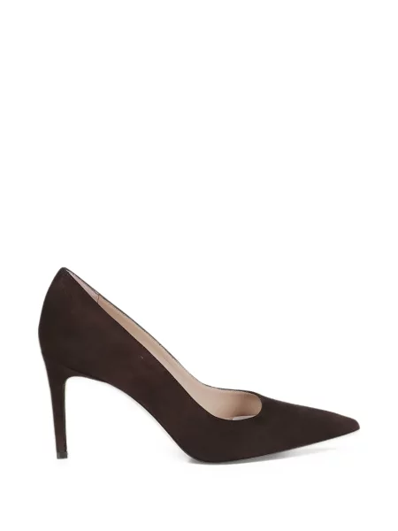 Γοβάκια Stuart Weitzman σουέτ καφέ