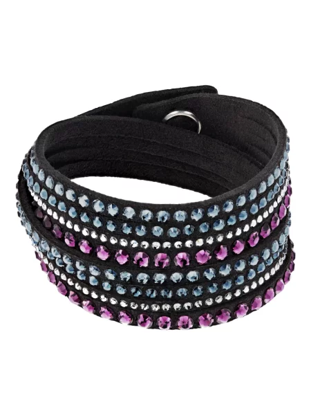 Bransoletka Swarovski czarna