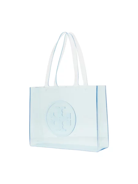 Shopperka Tory Burch niebieska