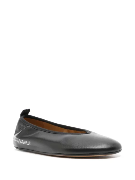 Aukštakulniai balerinos Off-white balta