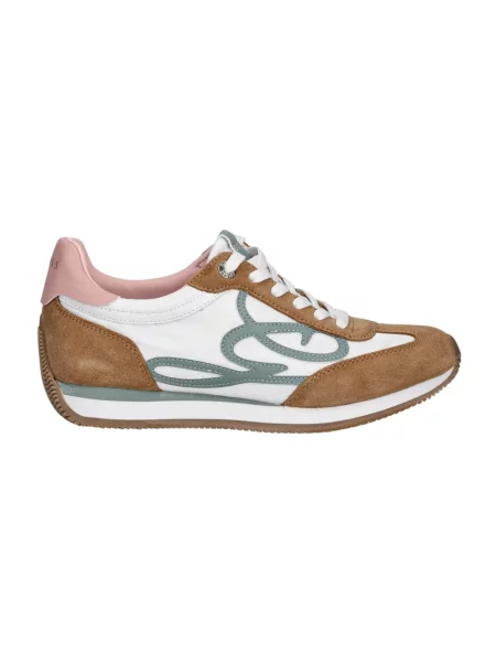 Guess sneakersy SKROLL FLPSKR brązowy