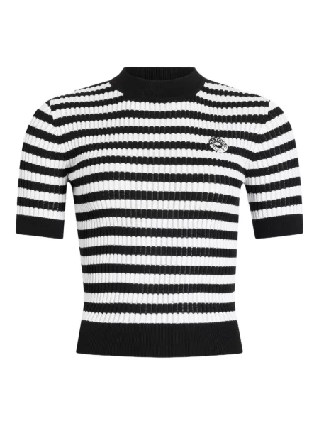 Top Patou cu dungi negru