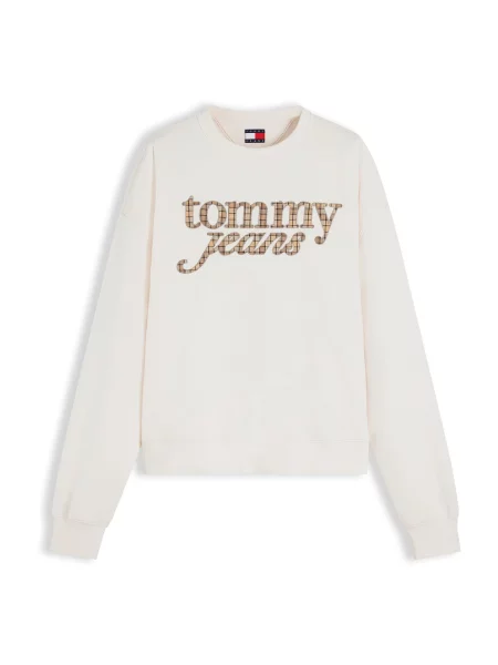 Palton Tommy Jeans alb