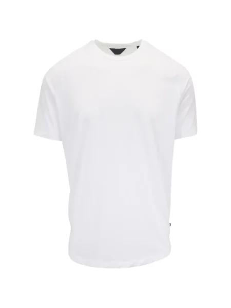 Tricou Deke cu decolteu rotund alb