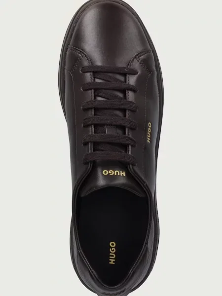 Кожаные кроссовки Hugo