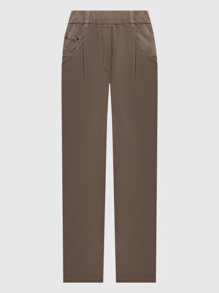 Джинсы Brunello Cucinelli коричневые