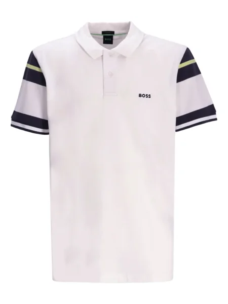 Polo Boss alb