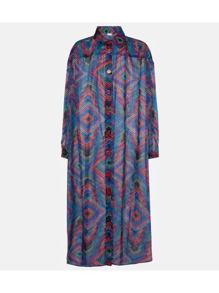 Rochie tip cămașă Eres cu imagine de costum