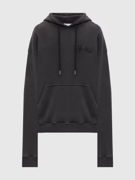Худі Off-white сіре