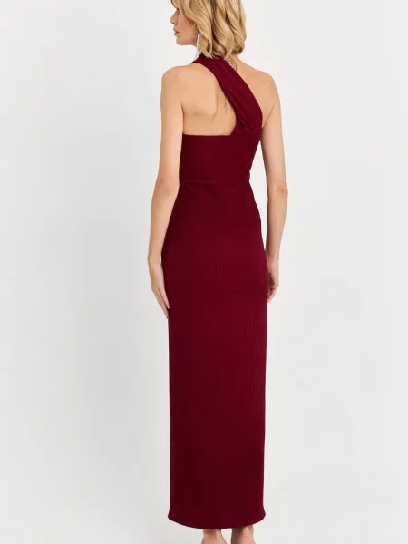 Cool & Sexy Obleka burgund