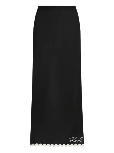 Fustă Karl Lagerfeld negru