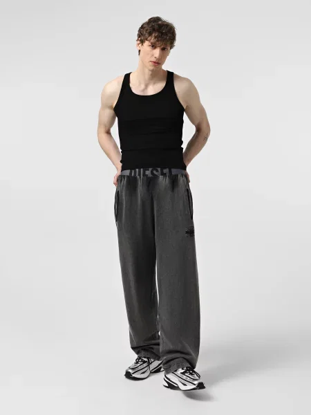 Джоггеры Diesel серые