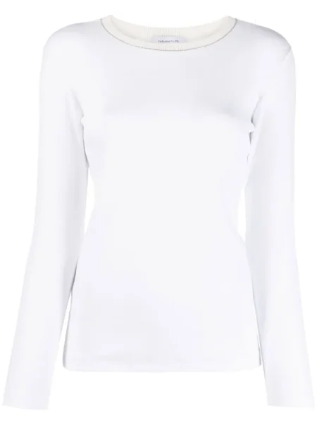 Tricou Fabiana Filippi lung alb