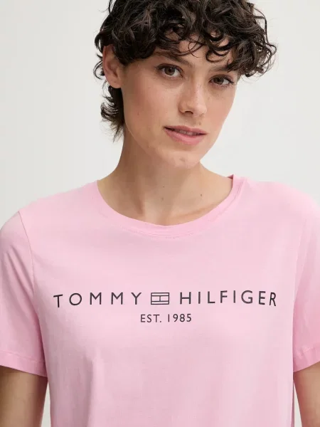 Tommy Hilfiger t-shirt różowa