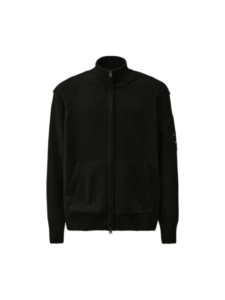 Dzianinowy sweter C.p. Company czarny