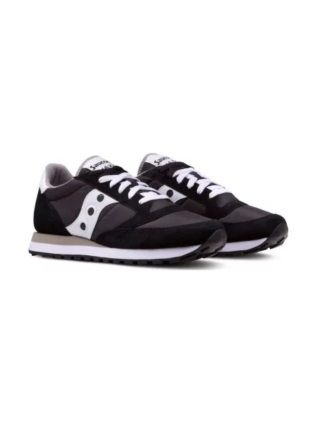Sneakersy Saucony Jazz skórzane do biegania czarne