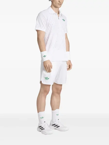 Бягане тениска Adidas с леопардов принт от джърси черно