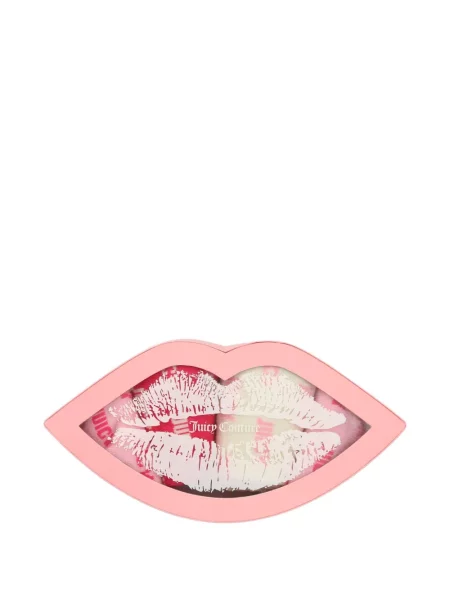 Πλεκτός κάλτσες Juicy Couture χωρίς τακούνι με σχέδιο ροζ