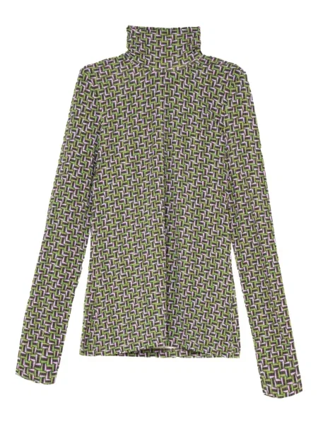 Heláncă Maliparmi cu imprimeu geometric gri