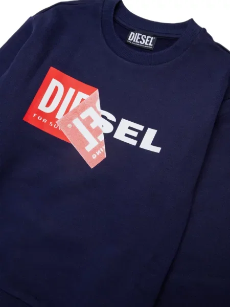 Bluza dziecięca Diesel niebieska